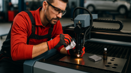 Як правильно доглядати за оптикою лазерного CO2 верстата?