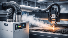 Як обрати систему видалення диму для лазерного верстата?