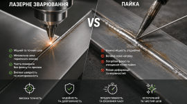 Лазерне зварювання як альтернатива пайці